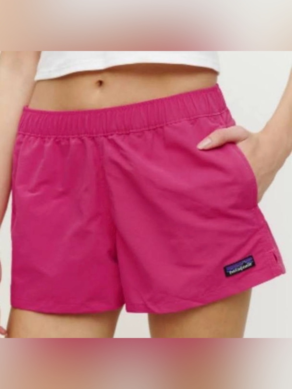 Patagonia Women’s Pink Shorts - Picture 1 of 7